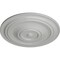 Ekena Millwork Traditional Ceiling Medallion (Fits Canopies up to 8 1/4"), Hand-Painted Frost, 31 1/2"OD x 2 1/2"P CM31TRFRF - alternate 3